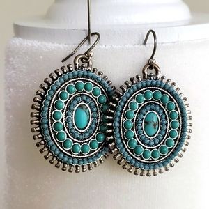 NWOT Lucky Brand Turquoise Earrings